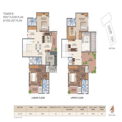 4BHK - 3093 Sqft
