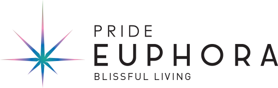 Pride Euphora Apartments in KR Puram on Old Madras Road Bangalore Logo